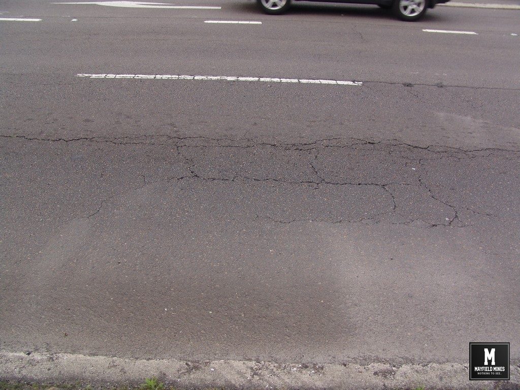 2012 Maitland Road Subsidence Evidence after previous repair